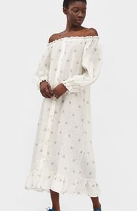 SLEEPER Flower Loungewear Dress